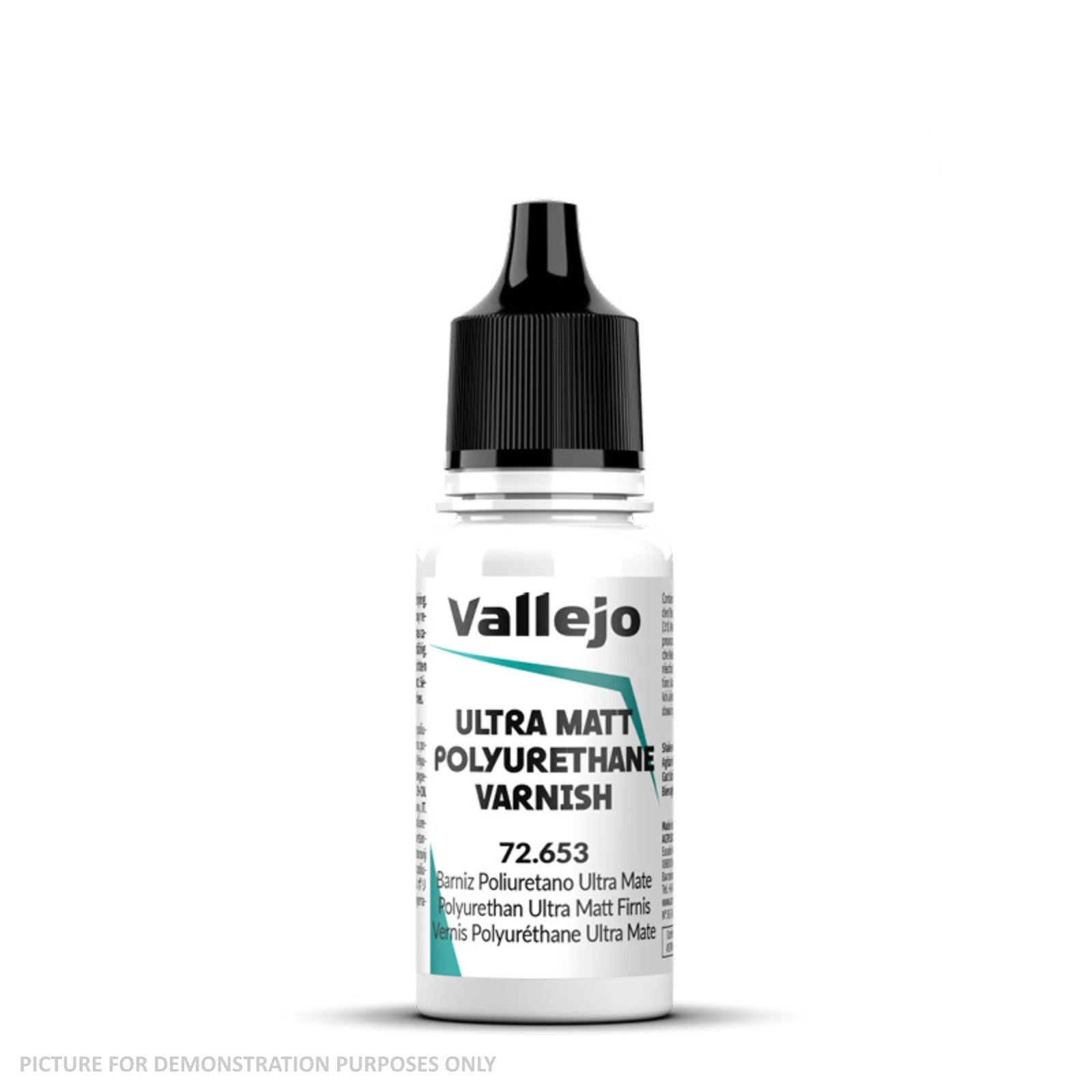 Vallejo Polyurethane - 72.653 Ultra Matt Varnish 18ml